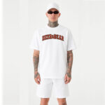 Serpent Wildlife Graphic Oversized T-Shirt - White